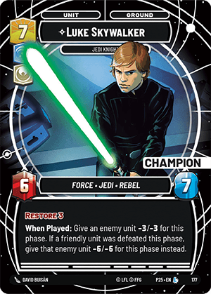 ⟡ Luke Skywalker, Jedi Knight