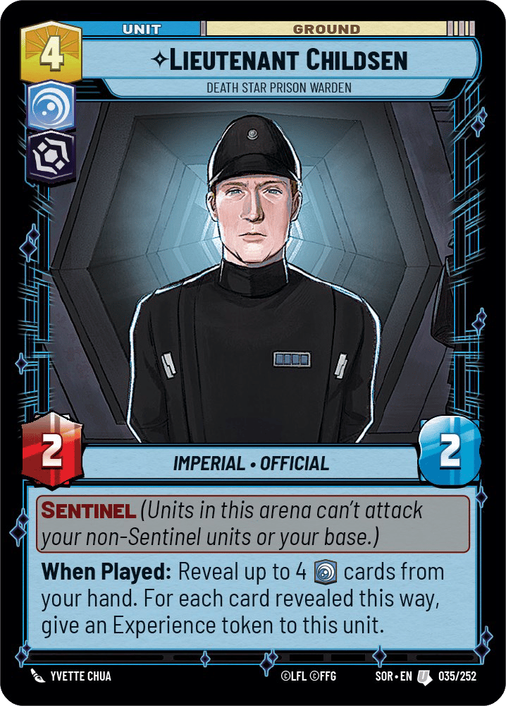 ⟡ Lieutenant Childsen, Death Star Prison Warden