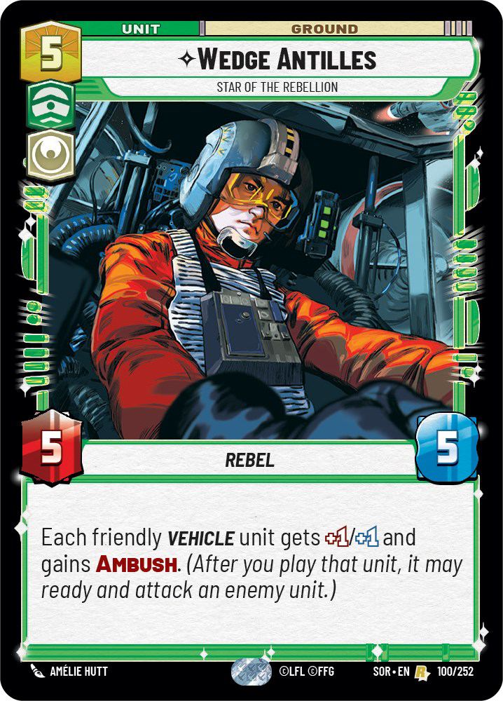 ⟡ Wedge Antilles, Star of the Rebellion