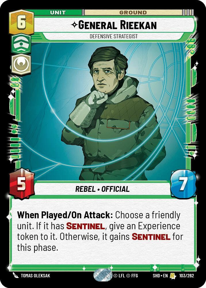 ⟡ General Rieekan, Defensive Strategist