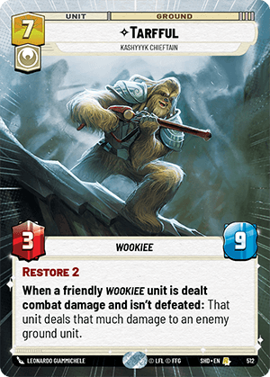 ⟡ Tarfful, Kashyyyk Chieftain