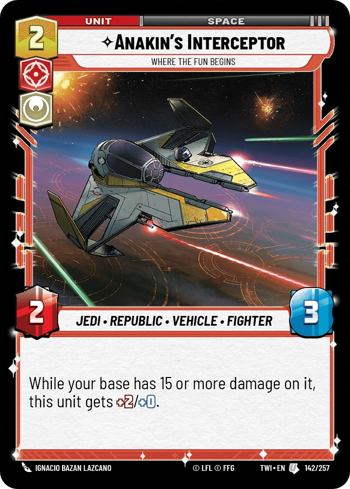 ⟡ Anakin's Interceptor, Where the Fun Begins