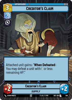 Creditor's Claim