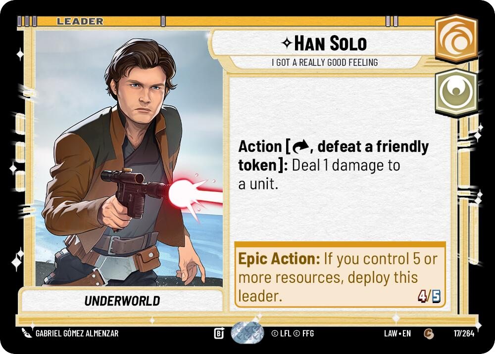 ⟡ Han Solo, I Got a Really Good Feeling