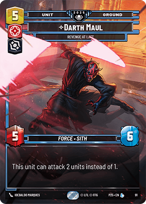 ⟡ Darth Maul, Revenge At Last