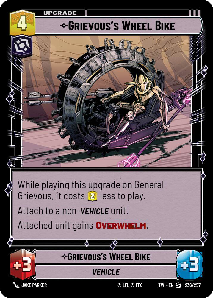 ⟡ Grievous's Wheel Bike
