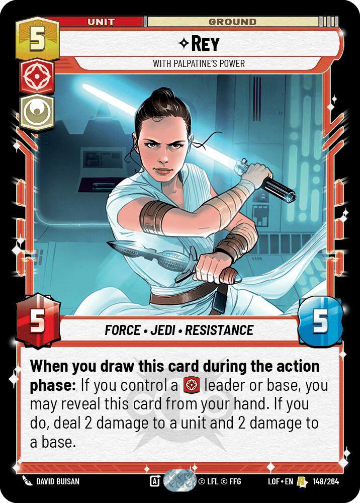 ⟡ Rey, With Palpatine's Power