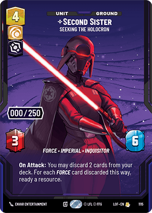 ⟡ Second Sister, Seeking the Holocron