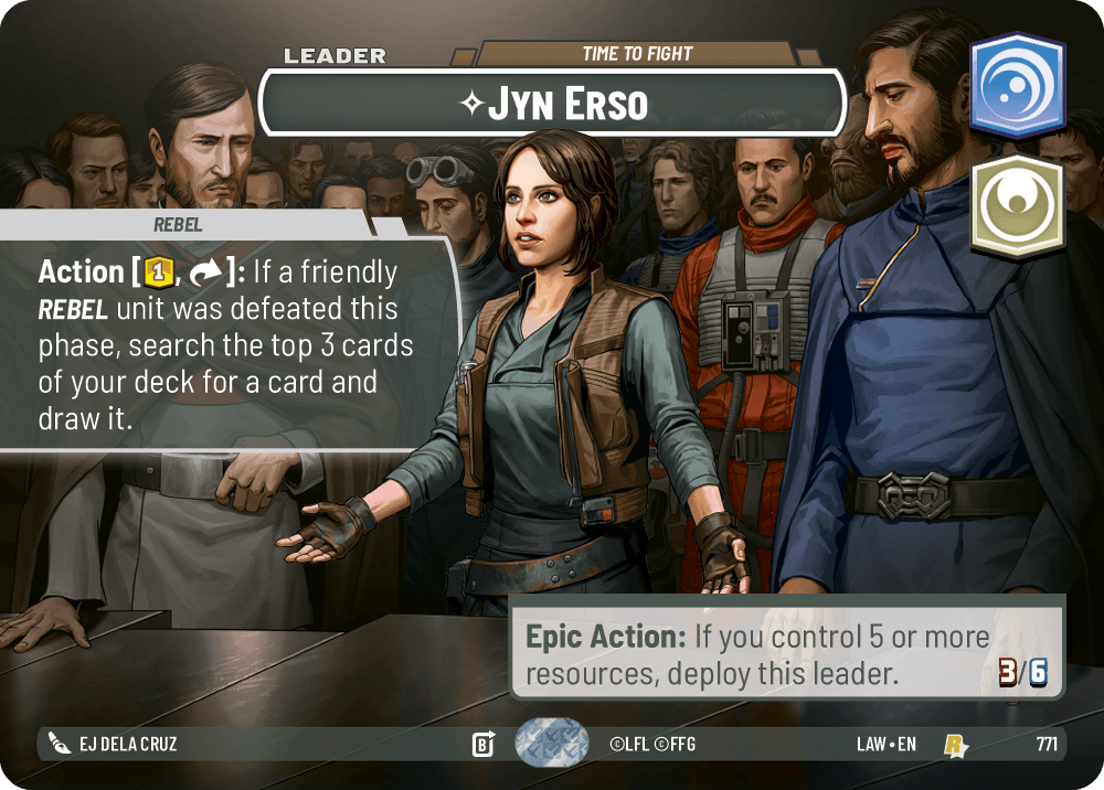 ⟡ Jyn Erso, Time to Fight