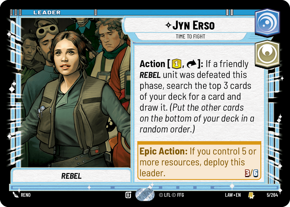 ⟡ Jyn Erso, Time to Fight