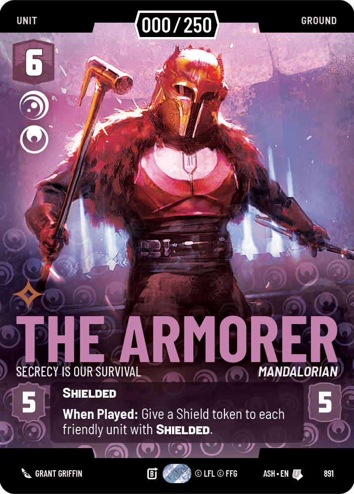 ⟡ The Armorer, Secrecy is Our Survival