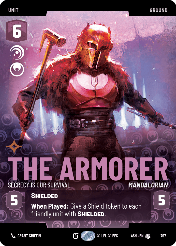 ⟡ The Armorer, Secrecy is Our Survival
