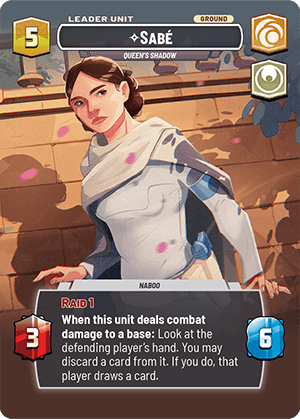 ⟡ Sabé, Queen's Shadow (back)