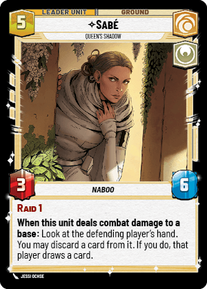 ⟡ Sabé, Queen's Shadow (back)