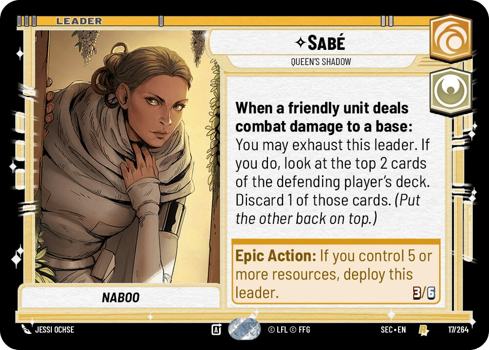 ⟡ Sabé, Queen's Shadow