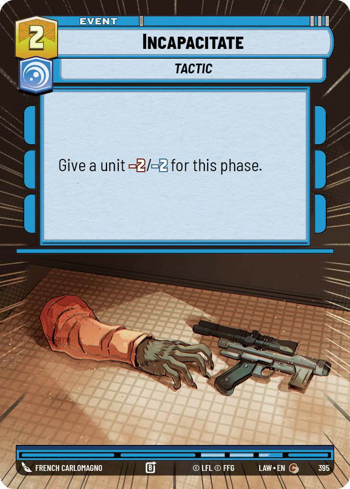 Incapacitate