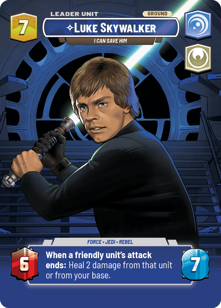 ⟡ Luke Skywalker, I Can Save Him (back)