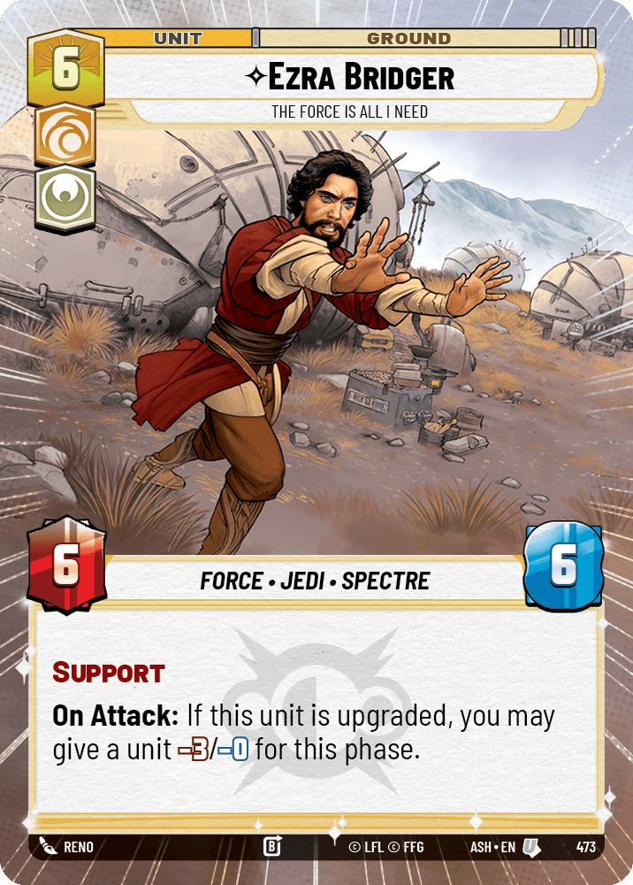 ⟡ Ezra Bridger, The Force is All I Need