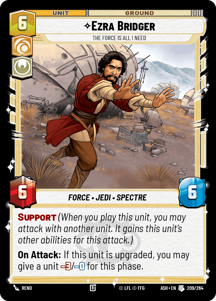 ⟡ Ezra Bridger, The Force is All I Need
