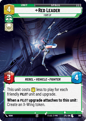⟡ Red Leader, Form Up