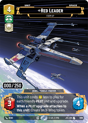 ⟡ Red Leader, Form Up