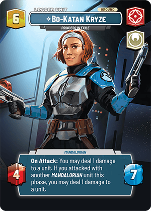 ⟡ Bo-Katan Kryze, Princess in Exile (back)