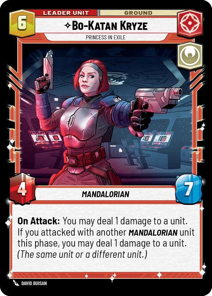 ⟡ Bo-Katan Kryze, Princess in Exile (back)