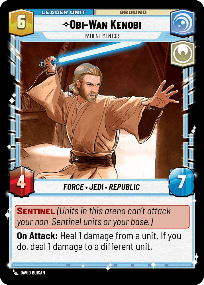 ⟡ Obi-Wan Kenobi, Patient Mentor
