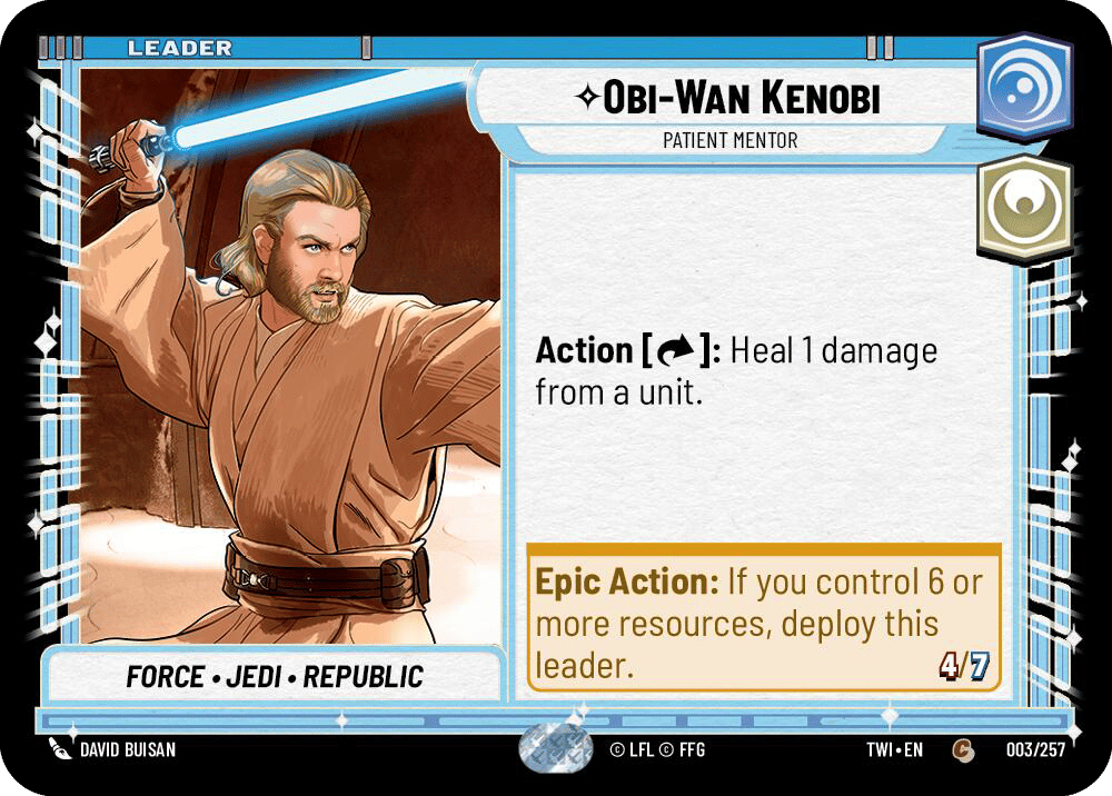 ⟡ Obi-Wan Kenobi, Patient Mentor