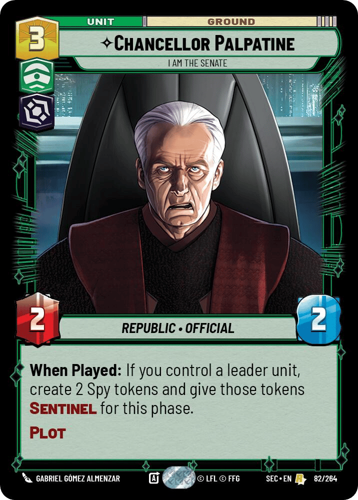 ⟡ Chancellor Palpatine, I Am the Senate
