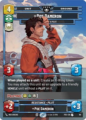 ⟡ Poe Dameron, One Hell of a Pilot