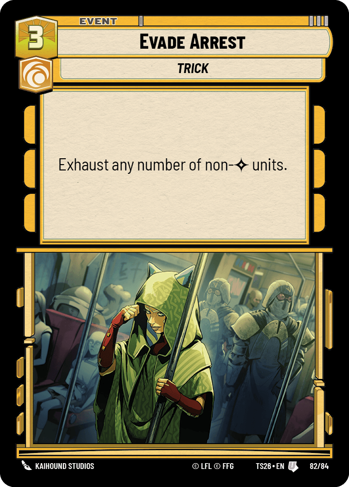 Evade Arrest