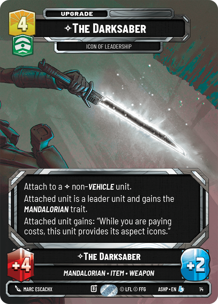 ⟡ The Darksaber, Icon of Leadership