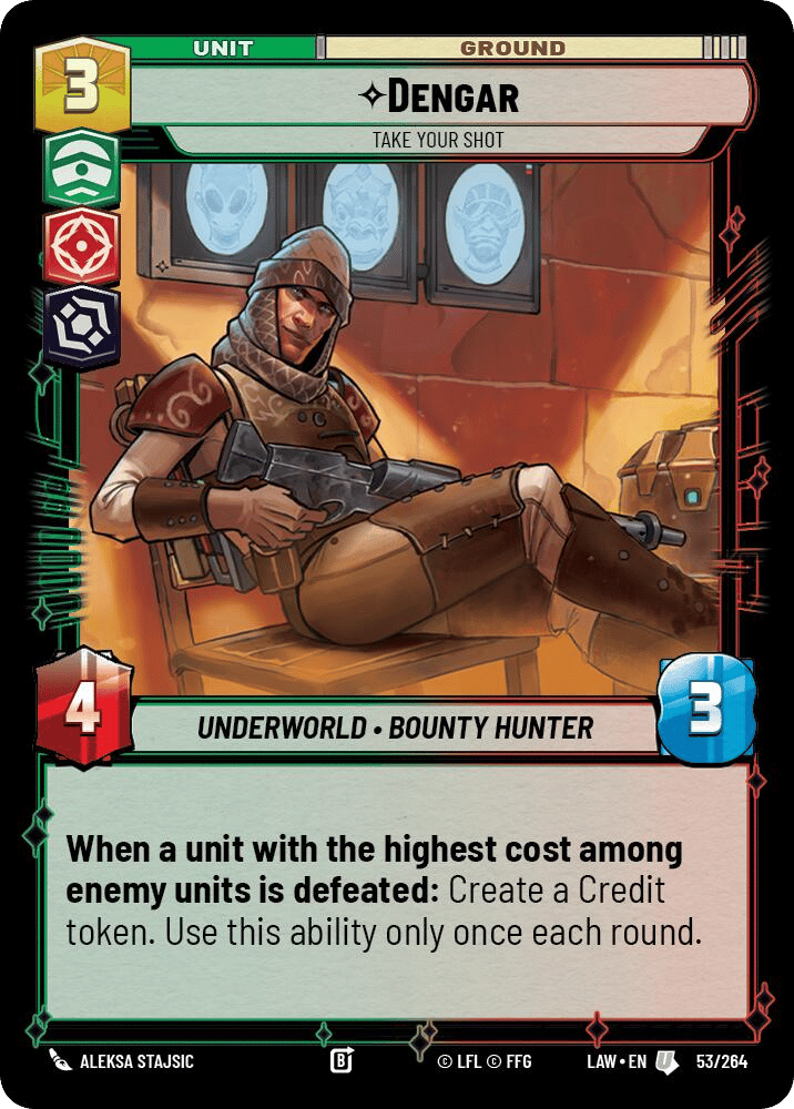 ⟡ Dengar, Take Your Shot