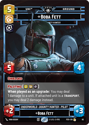 ⟡ Boba Fett, Feared Bounty Hunter