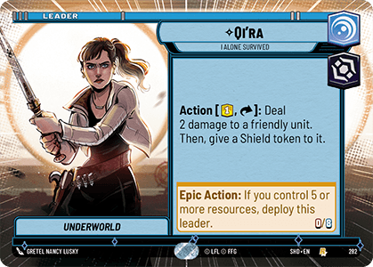 ⟡ Qi'ra, I Alone Survived