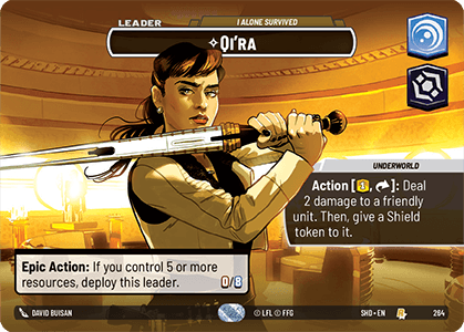 ⟡ Qi'ra, I Alone Survived