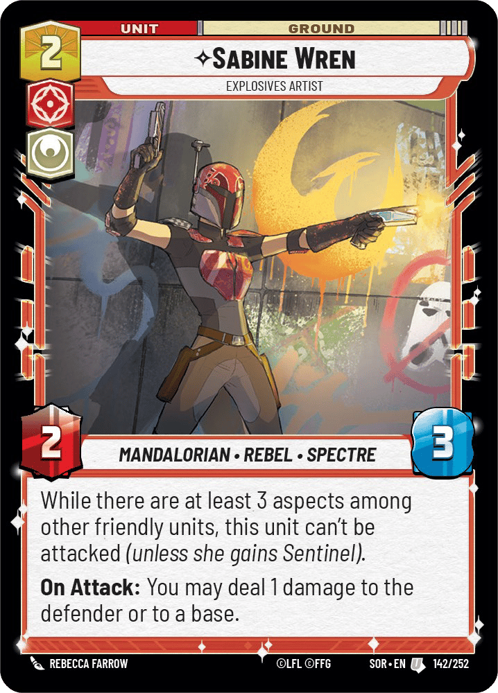 ⟡ Sabine Wren, Explosives Artist