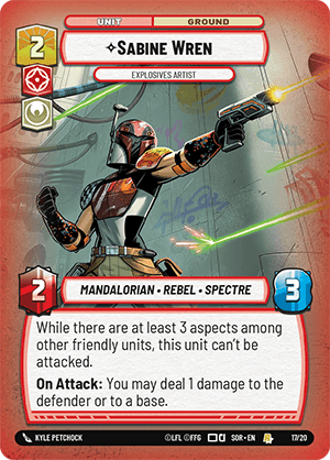 ⟡ Sabine Wren, Explosives Artist