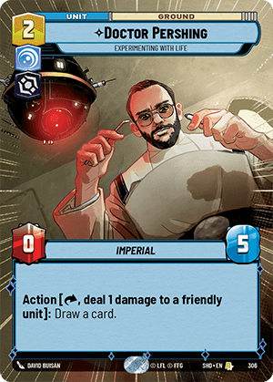 ⟡ Doctor Pershing, Experimenting With Life