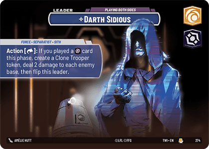 ⟡ Chancellor Palpatine, Playing Both Sides (back)