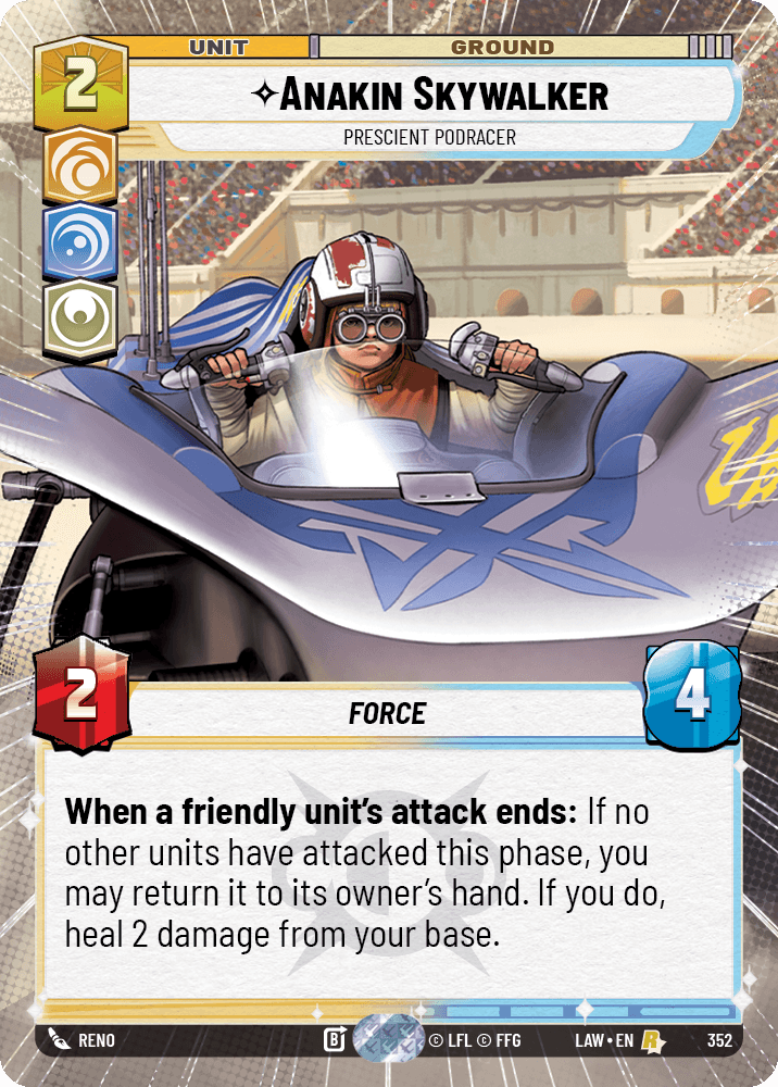⟡ Anakin Skywalker, Prescient Podracer
