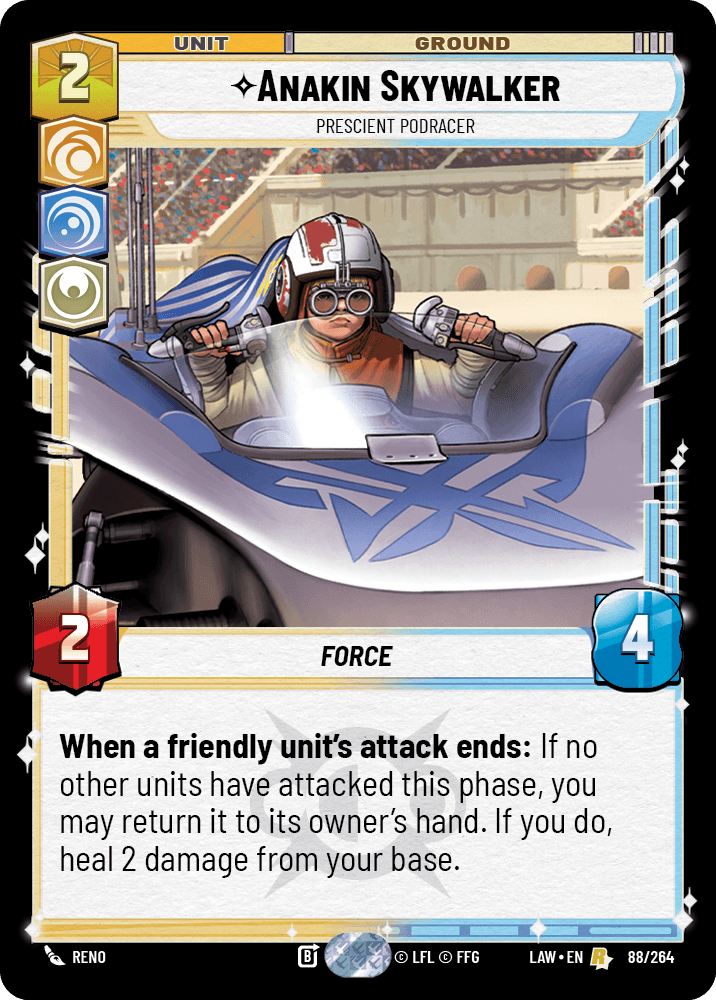 ⟡ Anakin Skywalker, Prescient Podracer