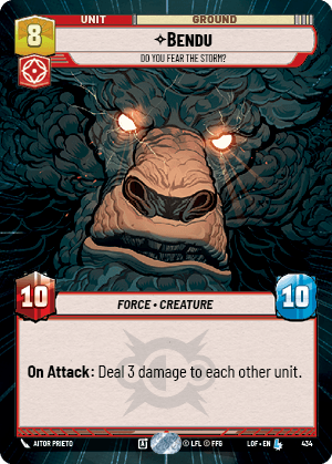 ⟡ Bendu, Do You Fear the Storm?