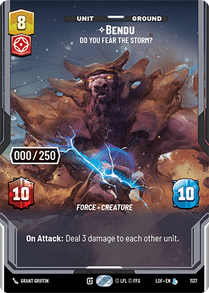 ⟡ Bendu, Do You Fear the Storm?