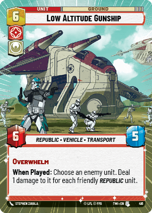 Low Altitude Gunship
