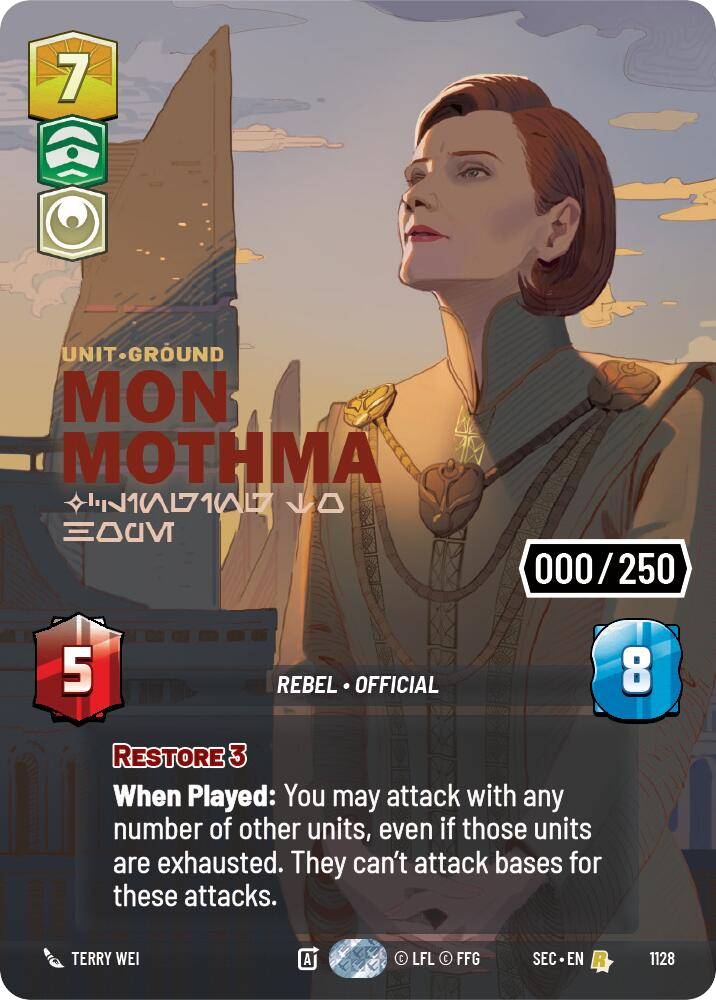 ⟡ Mon Mothma, Clinging to Hope
