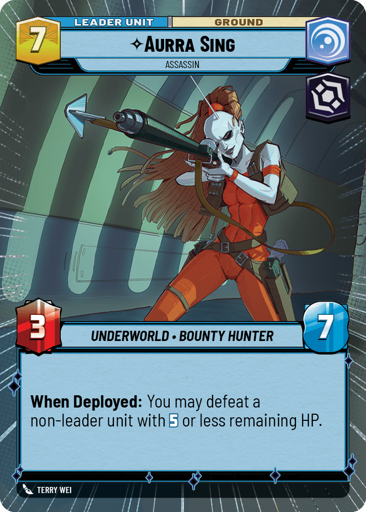 ⟡ Aurra Sing, Assassin (back)