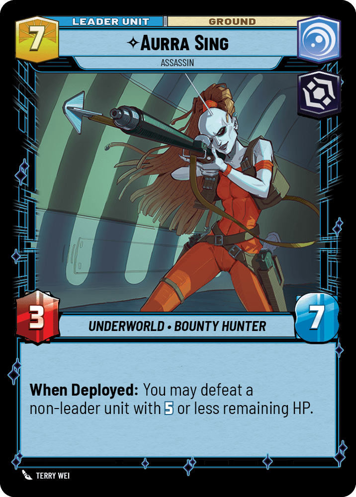 ⟡ Aurra Sing, Assassin (back)