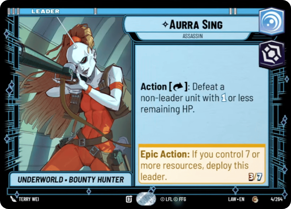 ⟡ Aurra Sing, Assassin